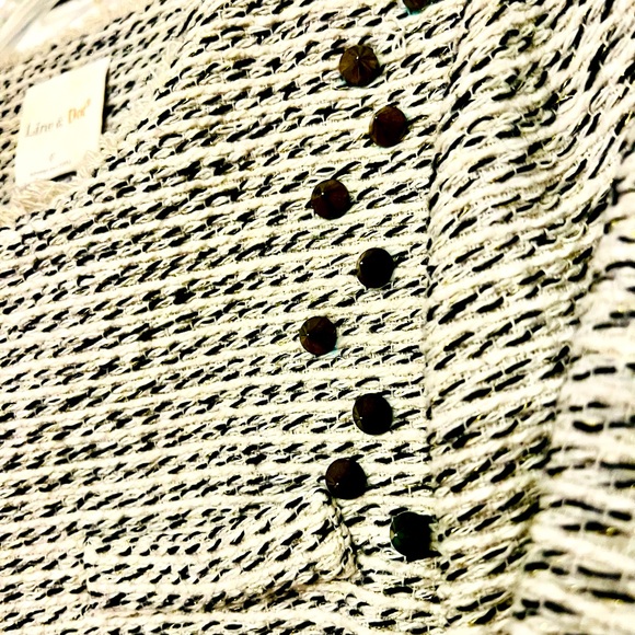 Line & Dot Tweed Jacket - Picture 4 of 6